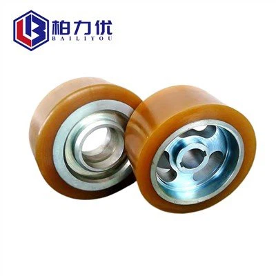 Колесо с полиуретановым протектором